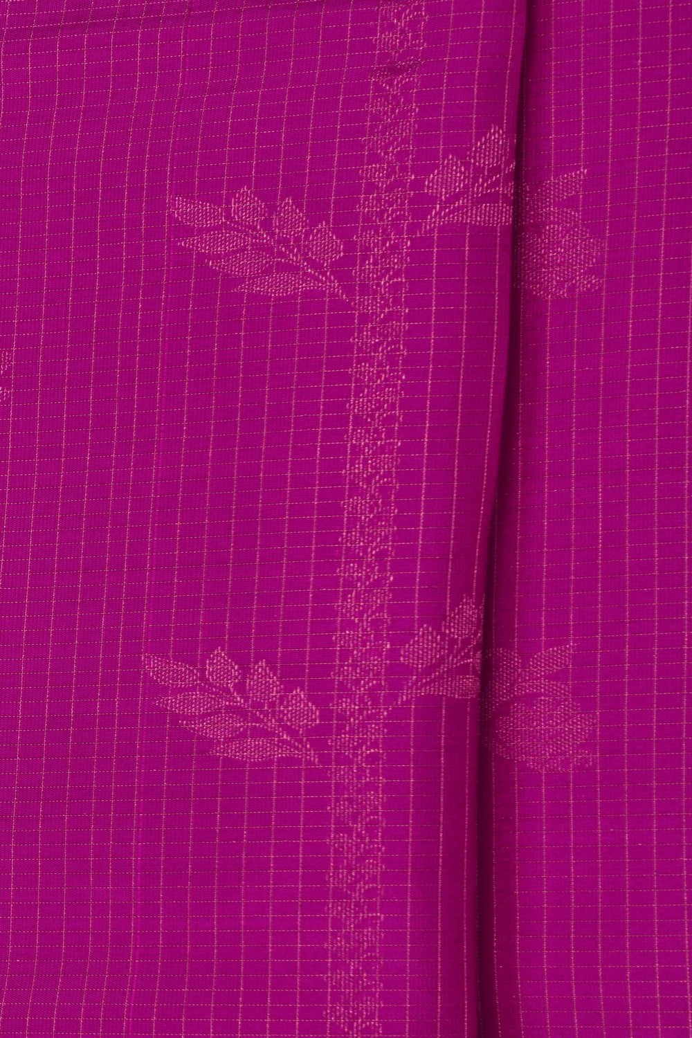 Image of Pink South Silk Kattam Saree