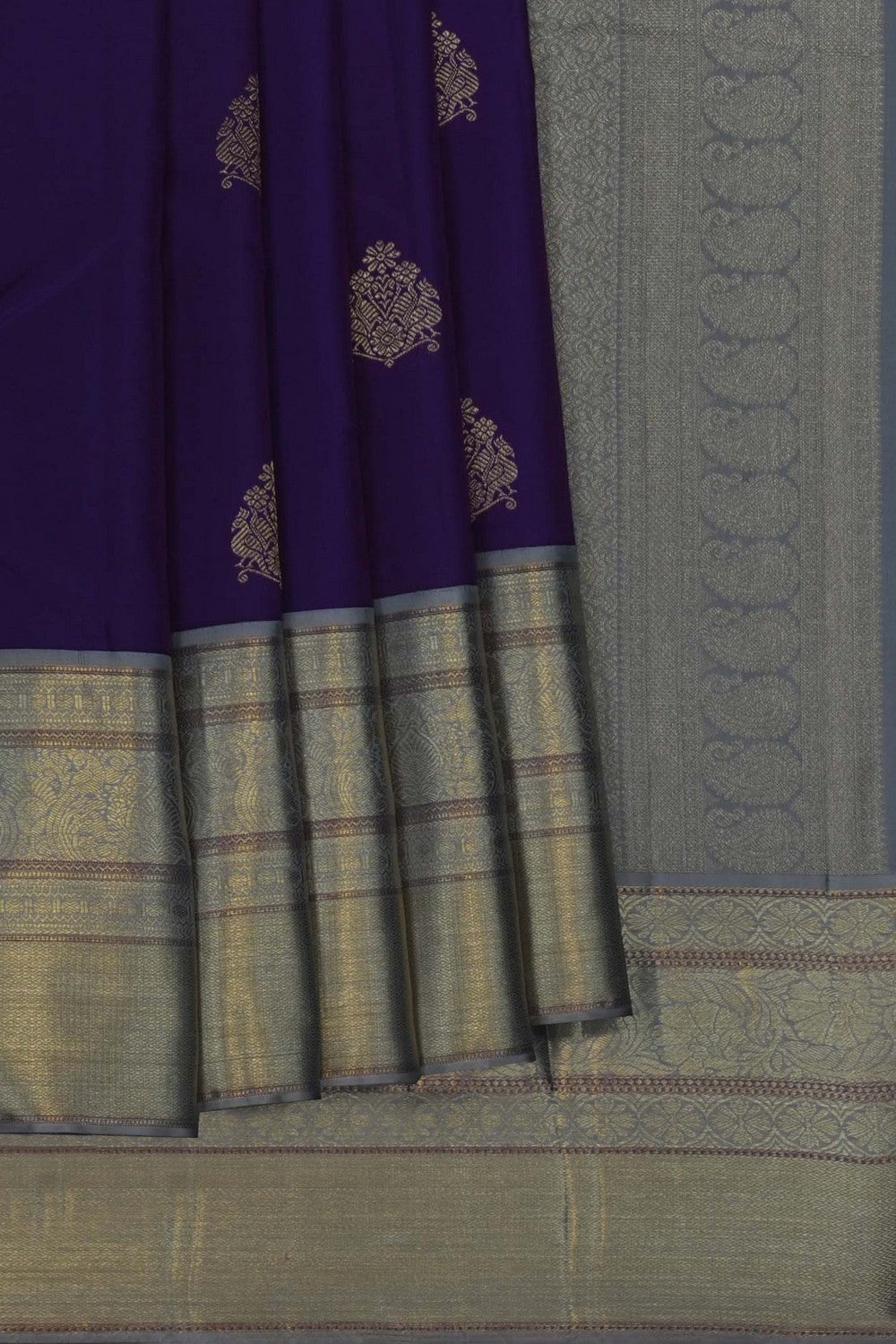 Image of Purple South Silk Saree