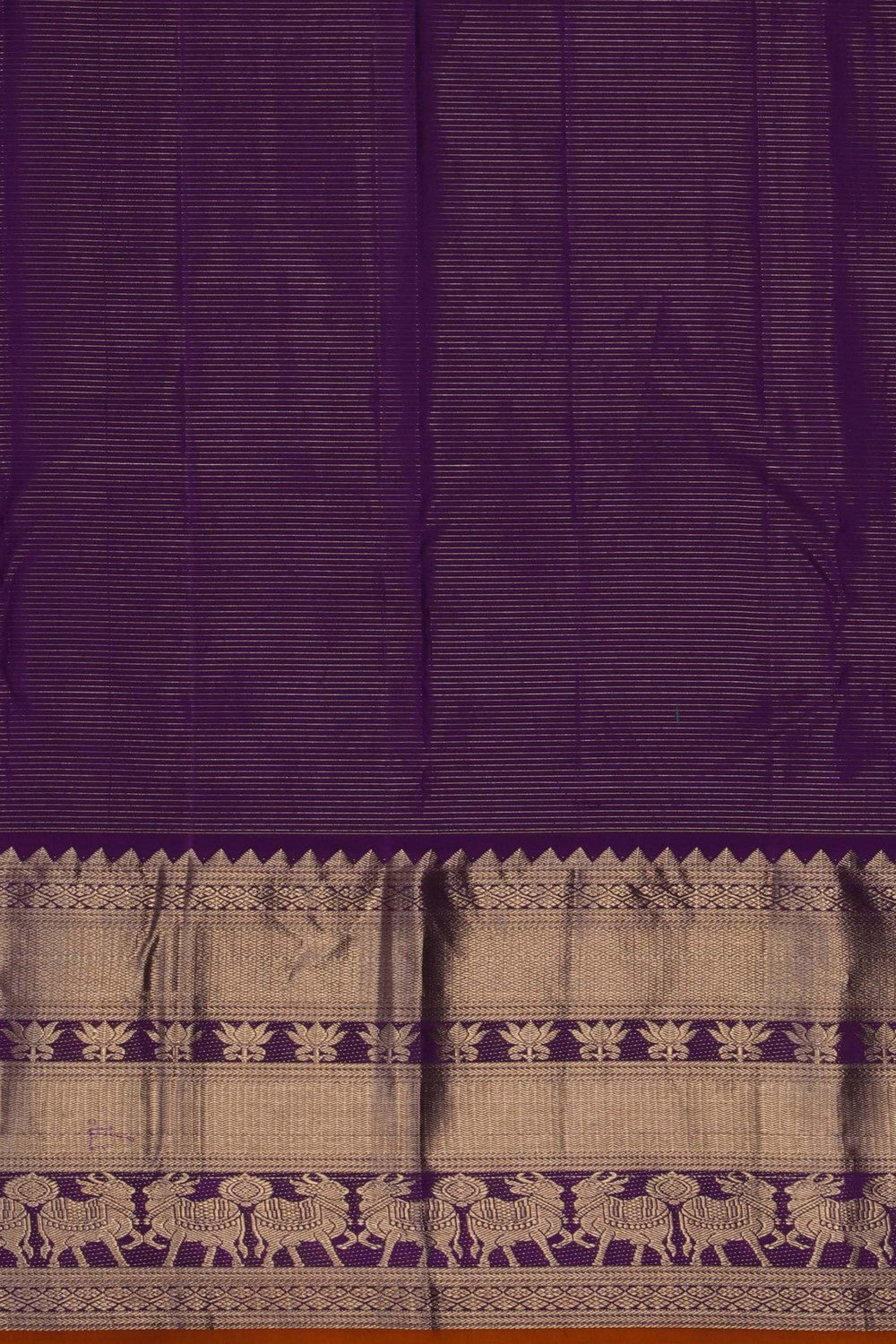 Image of Turquoise Blue South Silk Kattam Saree
