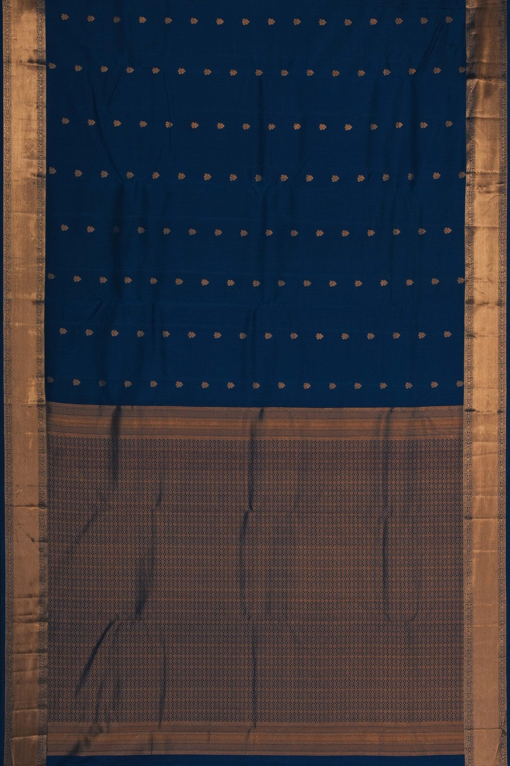 Image of Blue South Silk Saree