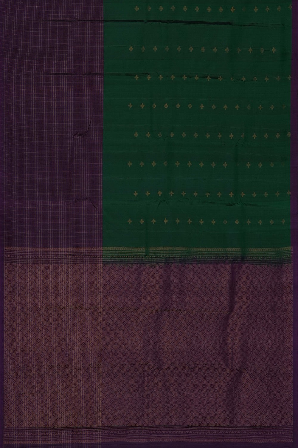 Image of Green South Silk Saree