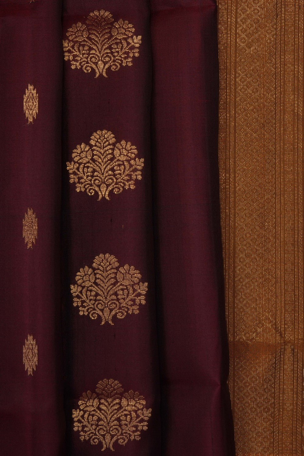 Image of Maroon South Silk Saree