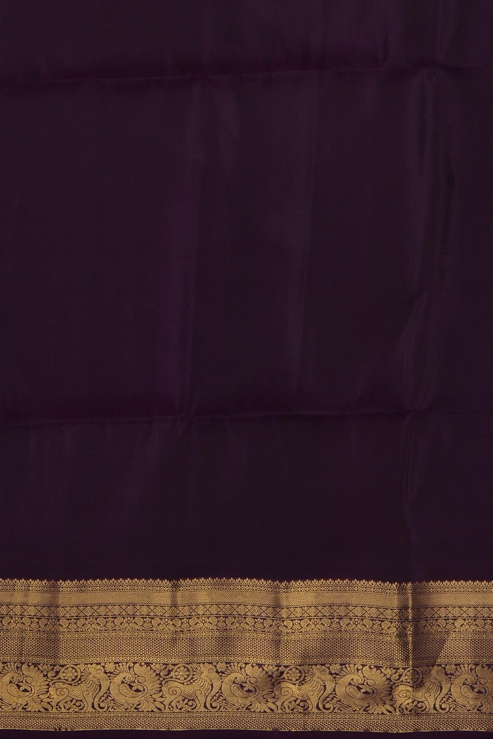 Image of Navy Blue South Silk Saree