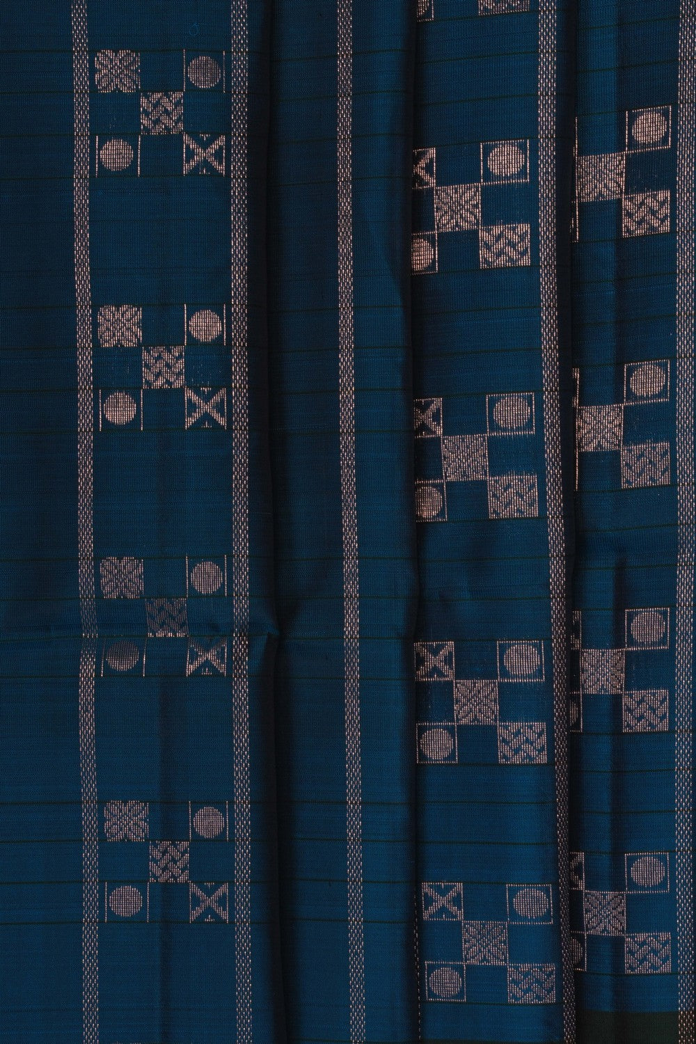 Image of Blue South Silk Saree