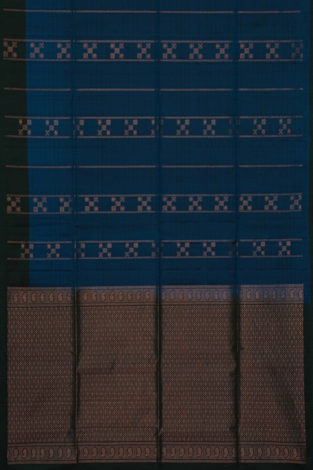 Image of Blue South Silk Saree