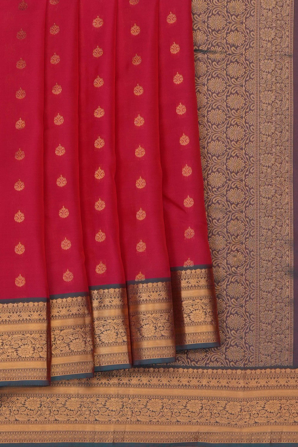 Image of Rose Pink South Silk Saree