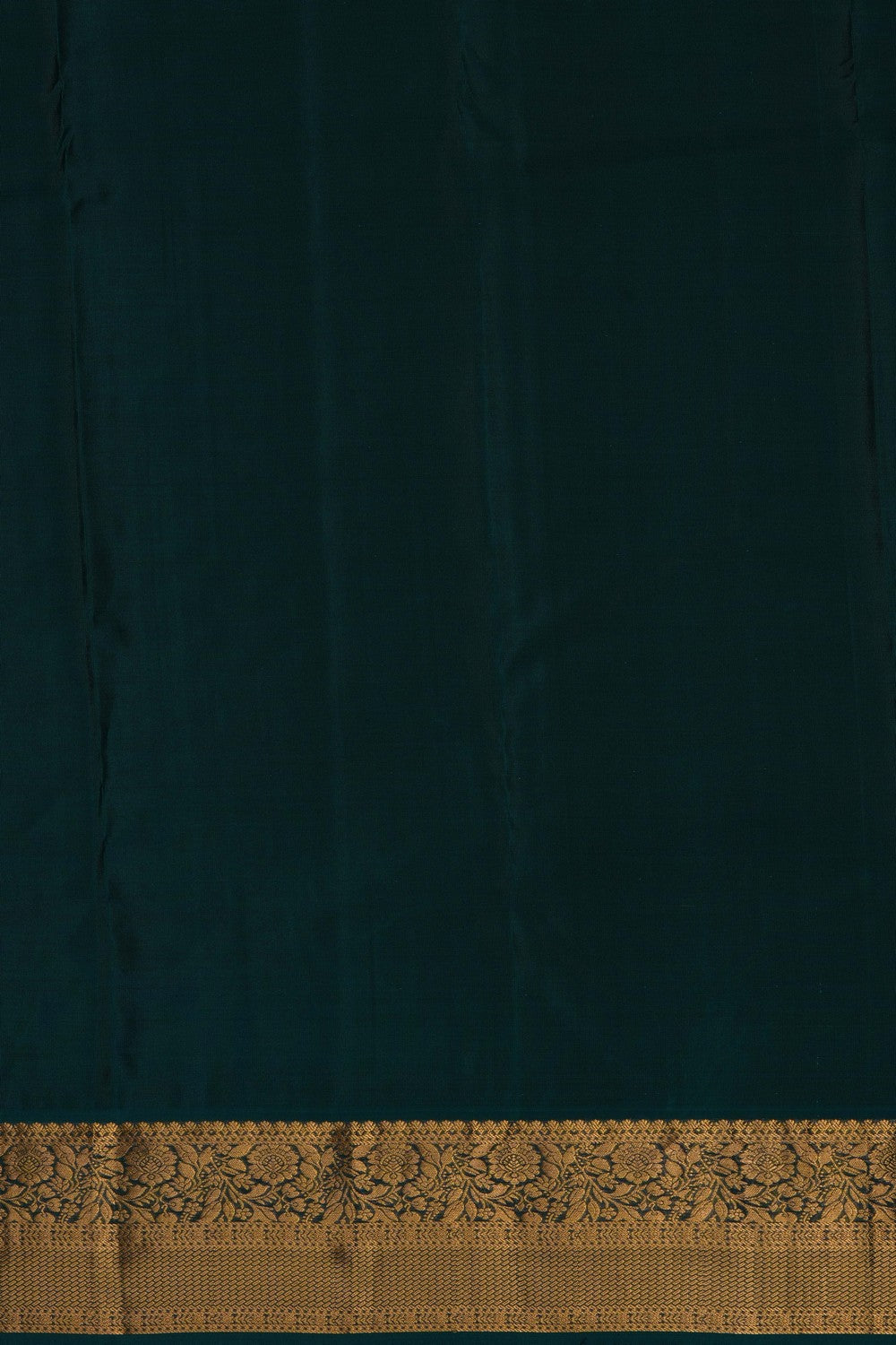 Image of Indigo Blue South Silk Saree