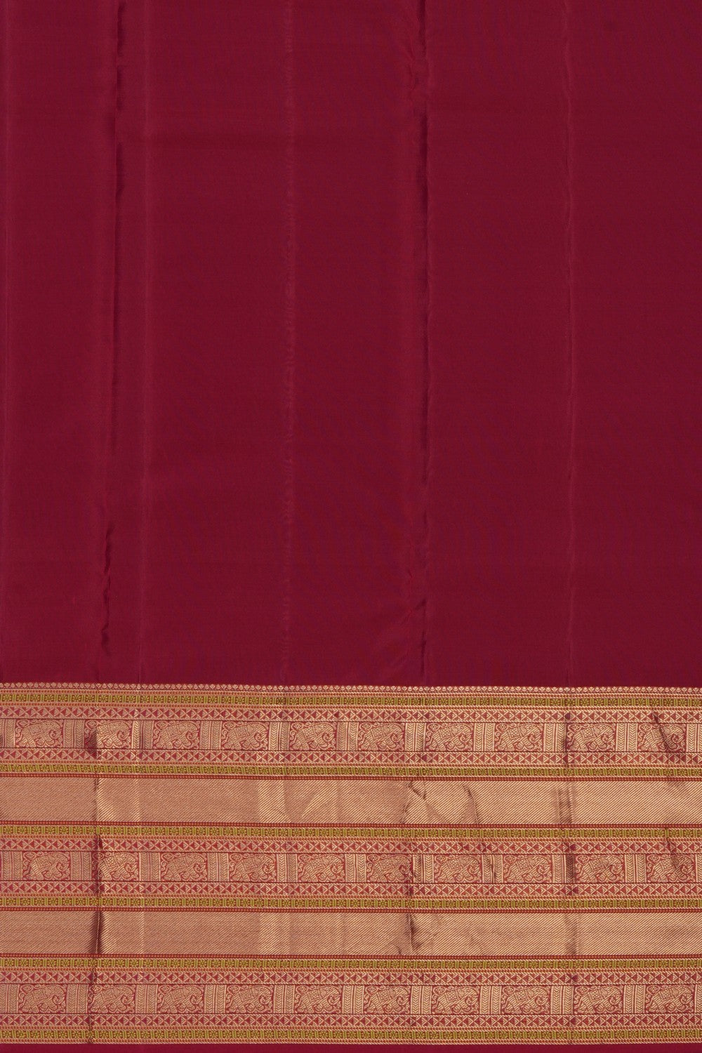 Image of Red South Silk Saree
