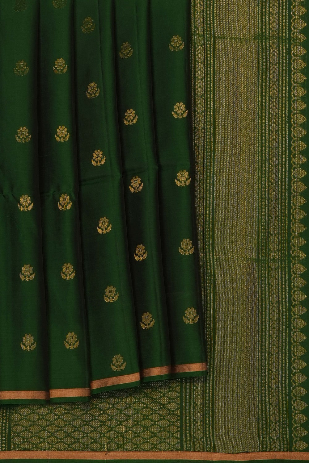 Image of Green South Silk Saree