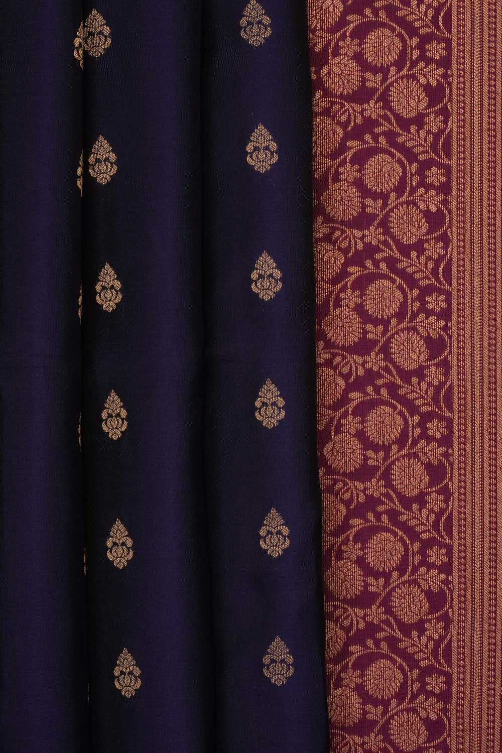 Image of Purple South Silk Saree