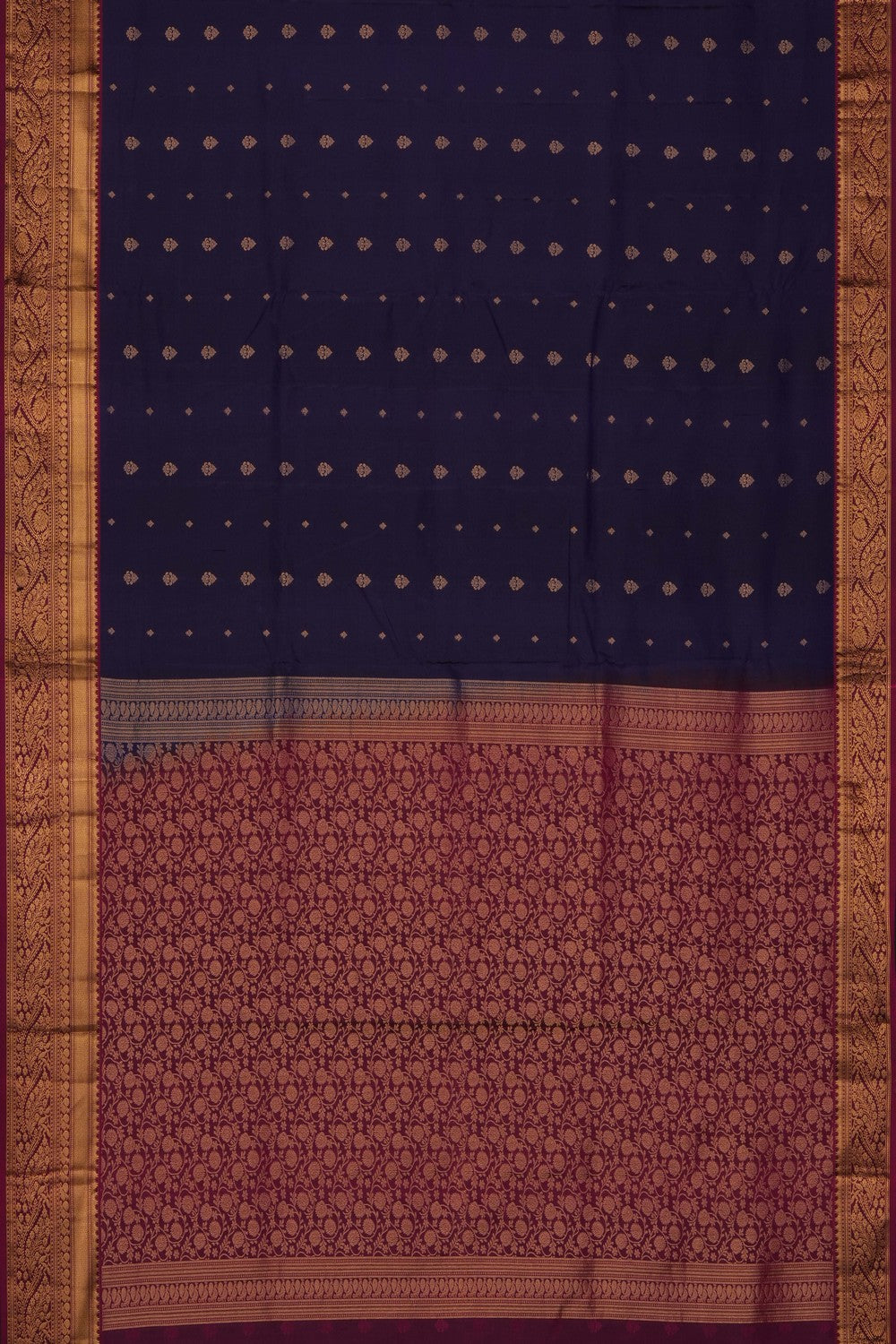 Image of Purple South Silk Saree