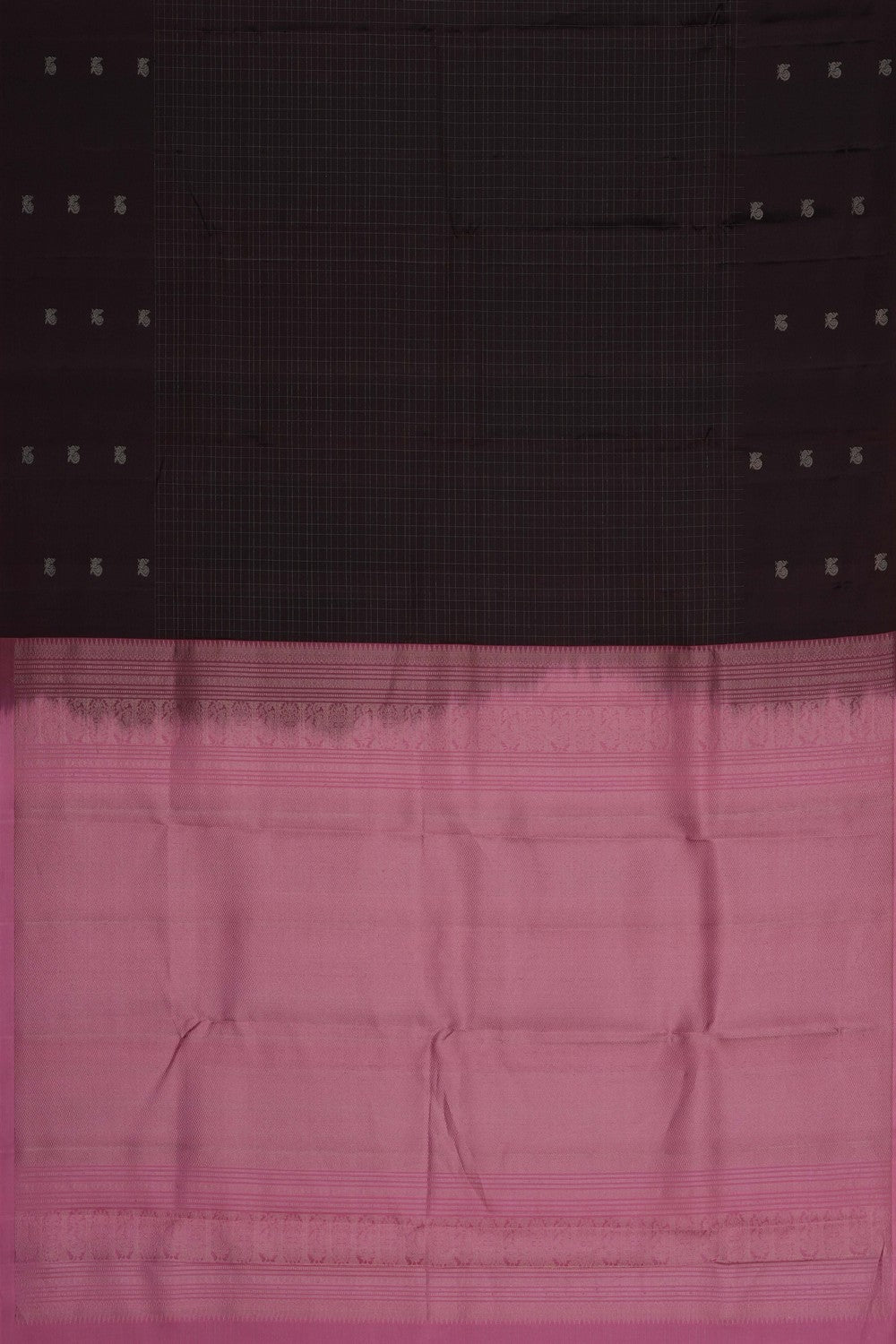 Image of Brown South Silk Saree