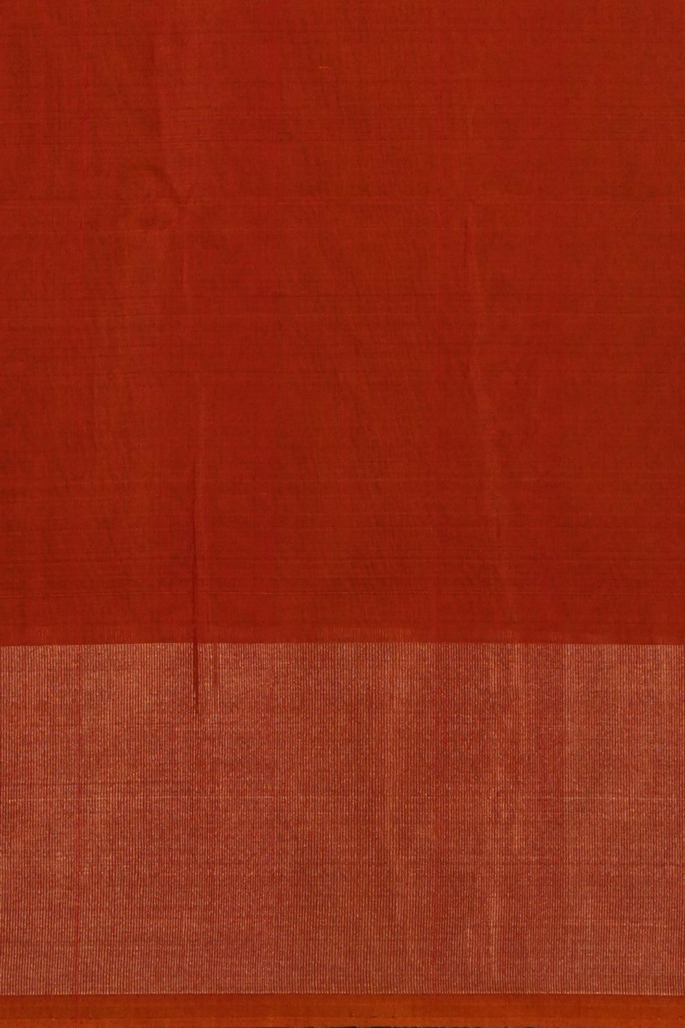 Image of South Silk-Cotton Ikat Fusion Saree