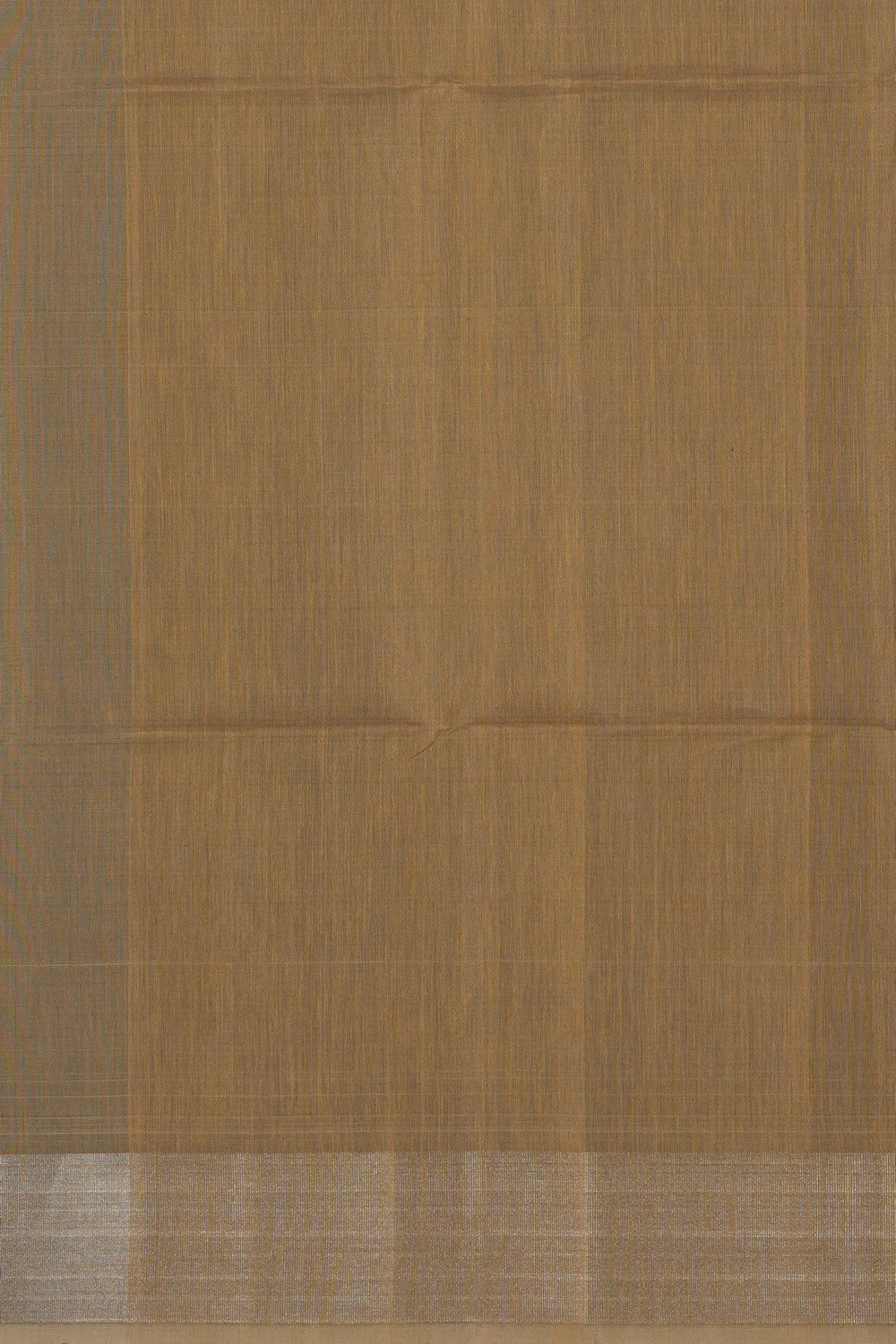 Image of South Silk-Cotton Ikat Fusion Saree