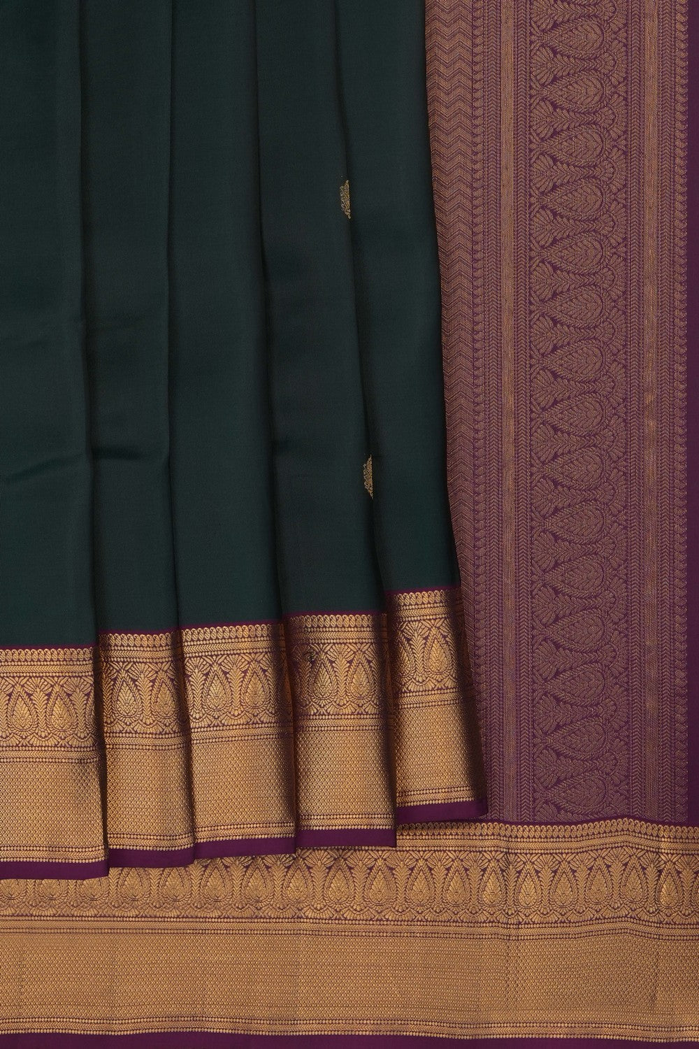 Image of Green South Silk Saree