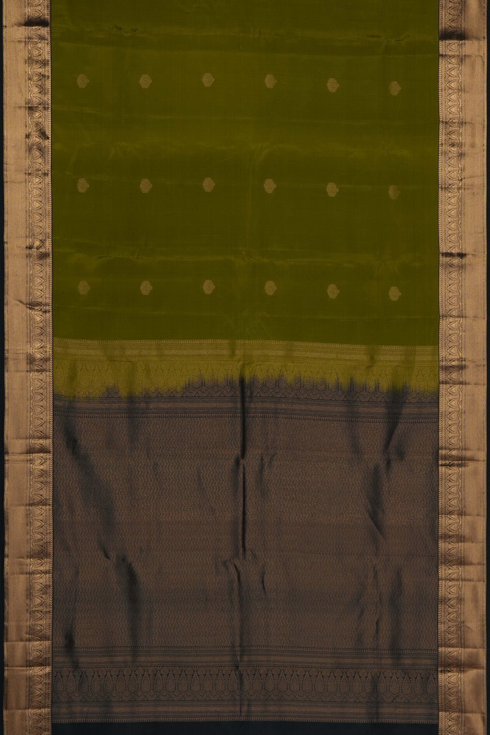 Image of Green South Silk Saree