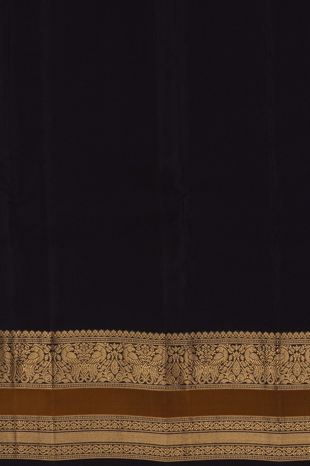 Image of Caramel Maroon South Silk Saree