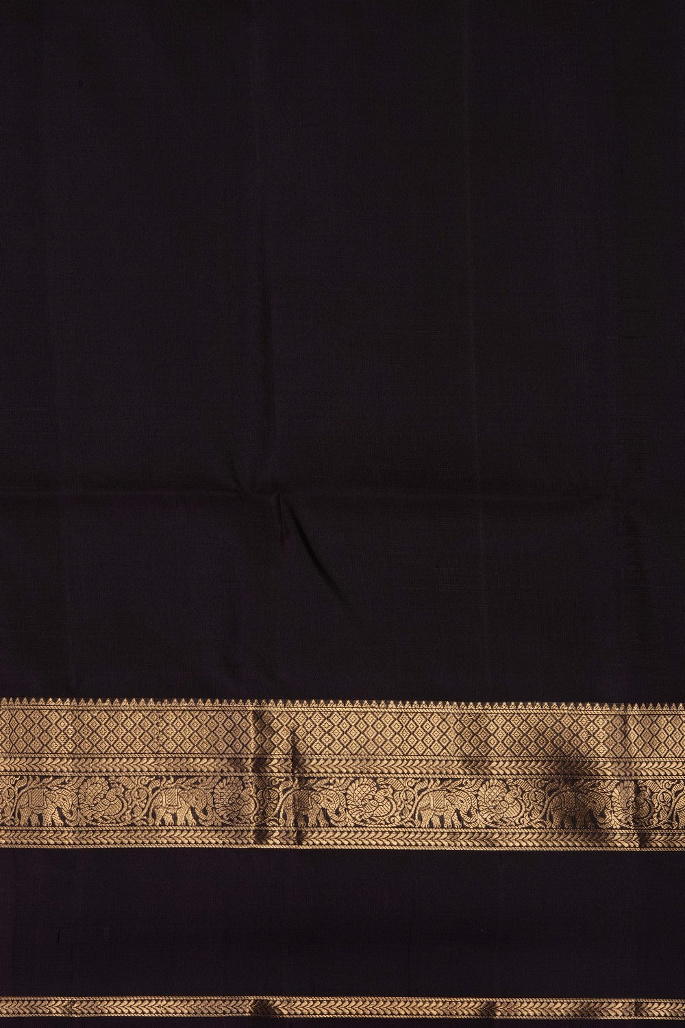 Image of Purple Ikat Fusion Saree