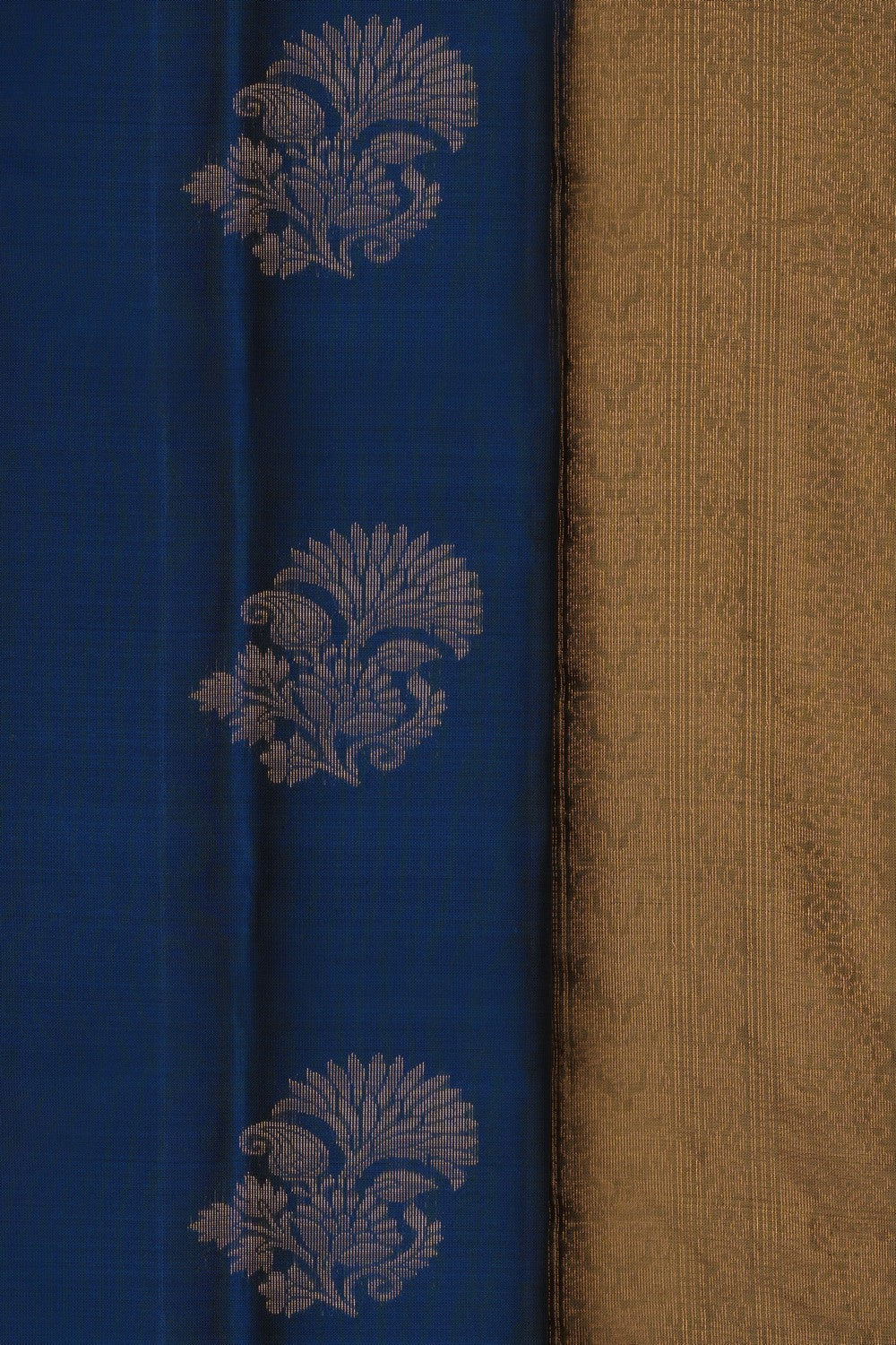 Image of Blue South Silk Saree