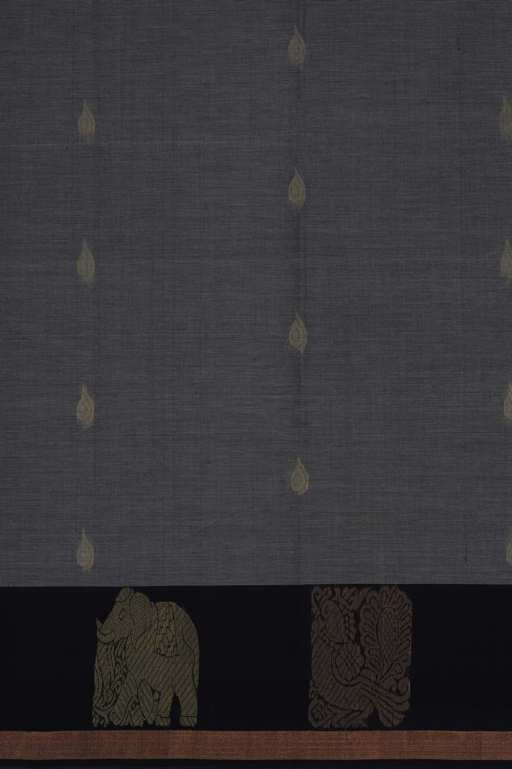 Image of South Cotton Grey Saree