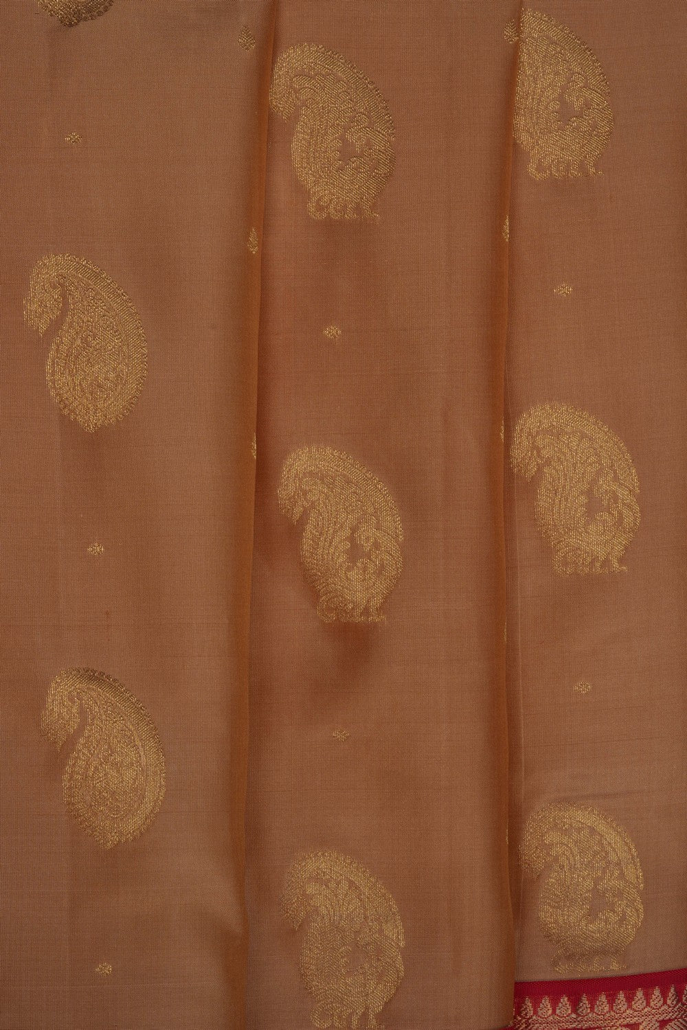 Image of Beige South Silk Saree