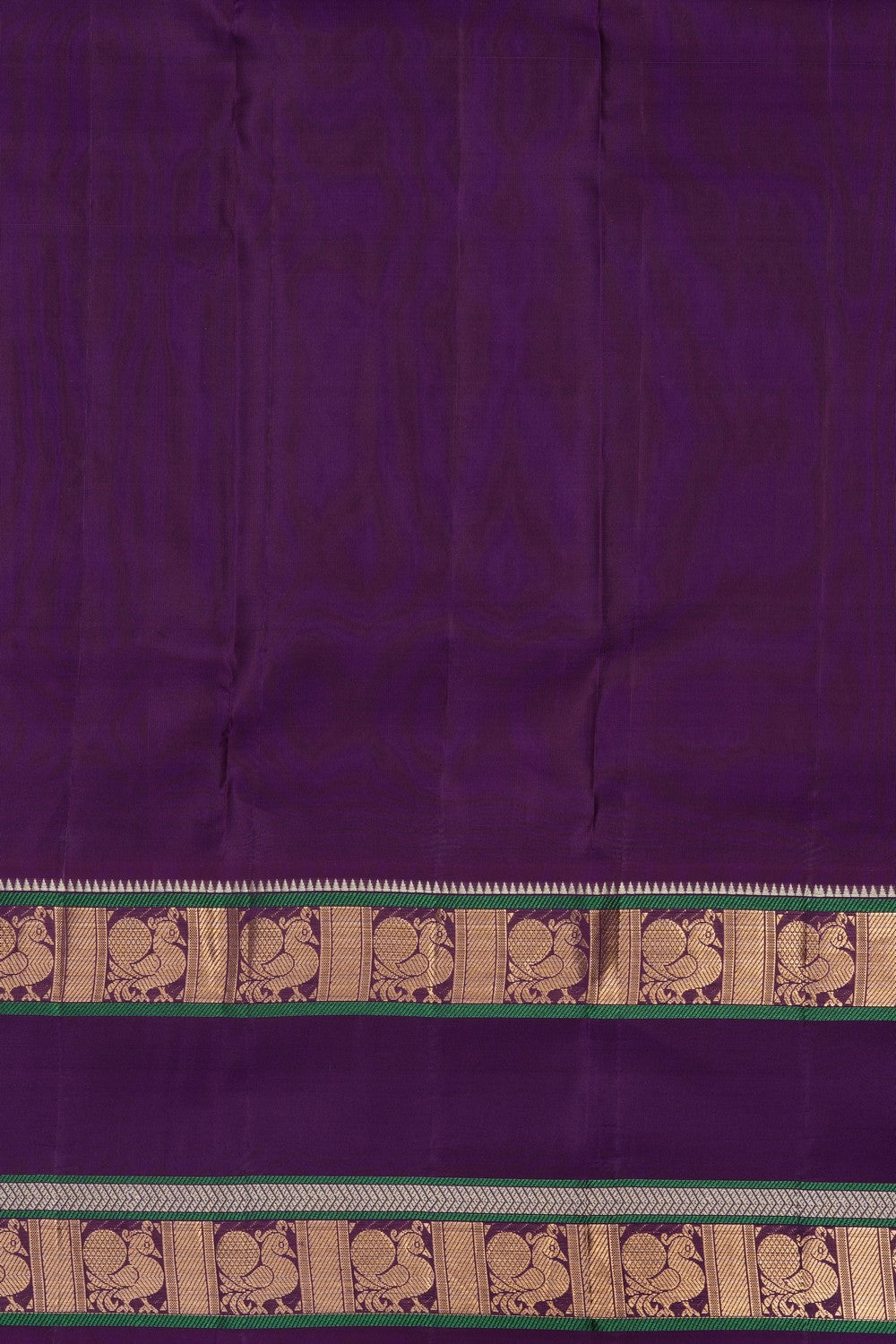 Image of Green South Silk Kattam Saree