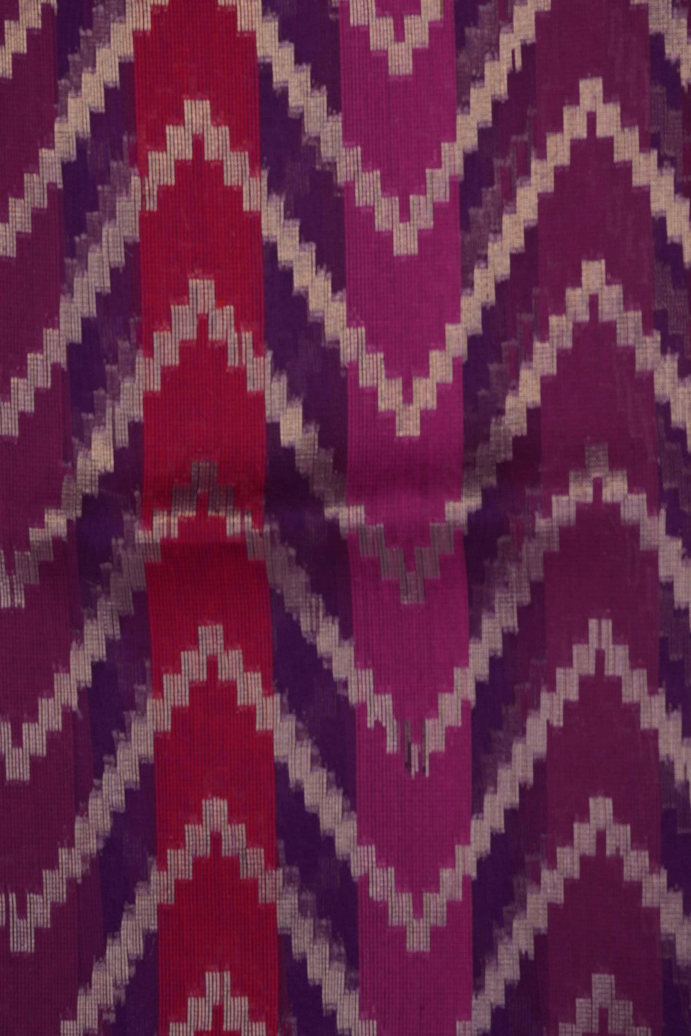 Image of Multi-Colour Kora Brocade Saree