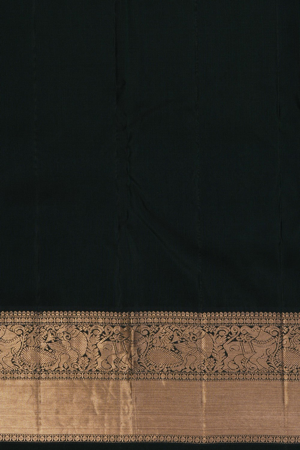 Image of Green South Silk Kattam Saree