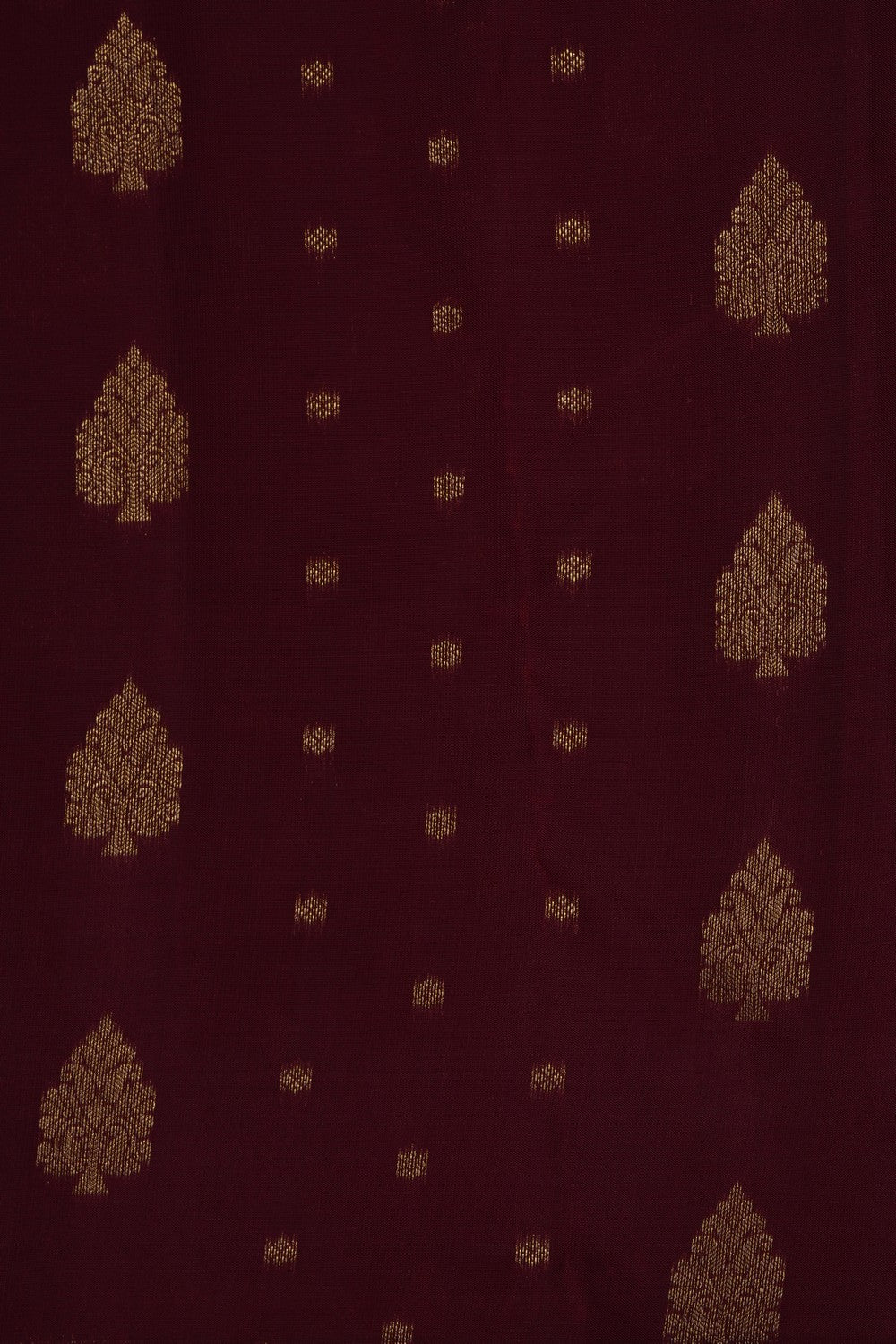 Image of Maroon South Silk Saree