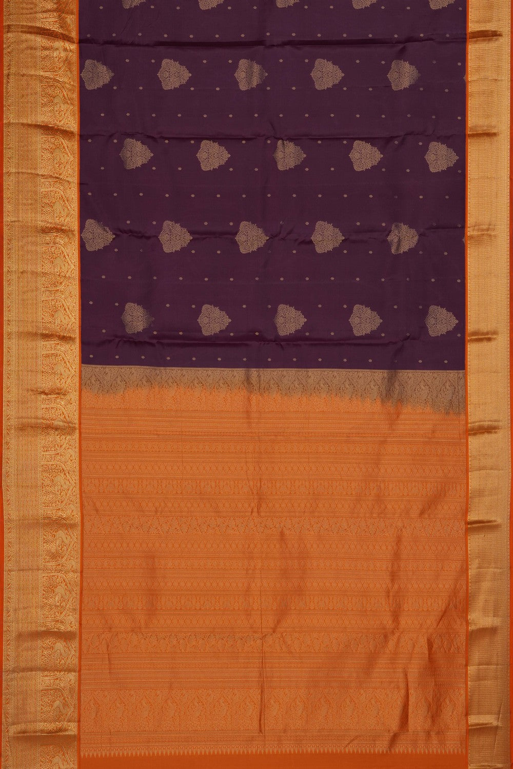 Image of Violet South Silk Saree