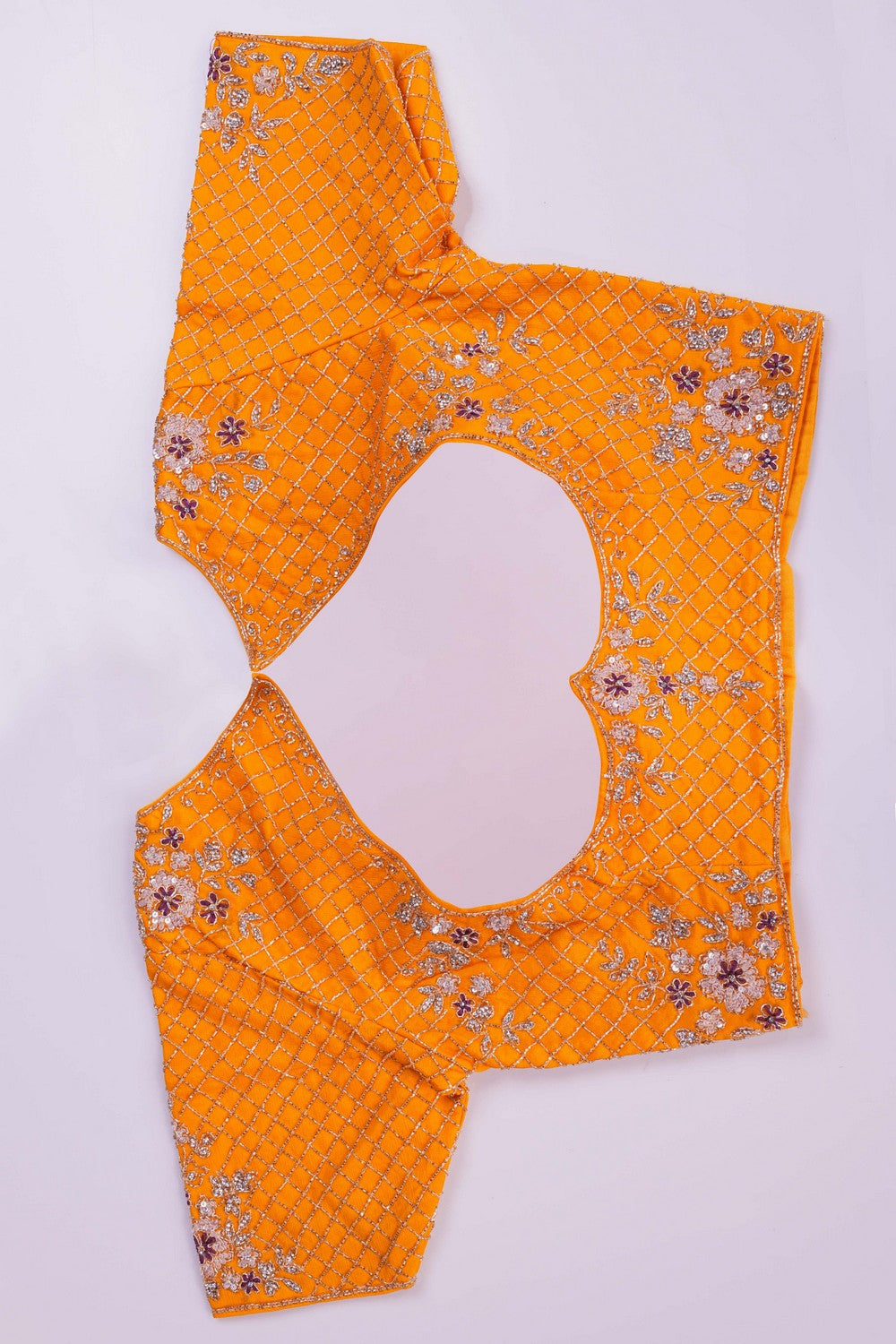 Image of Skillfully Embroidered Onto The Drape