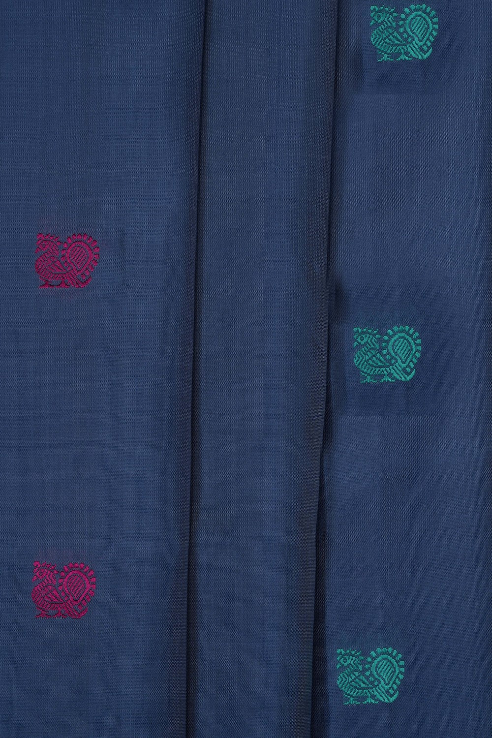 Image of Grey South Silk Saree