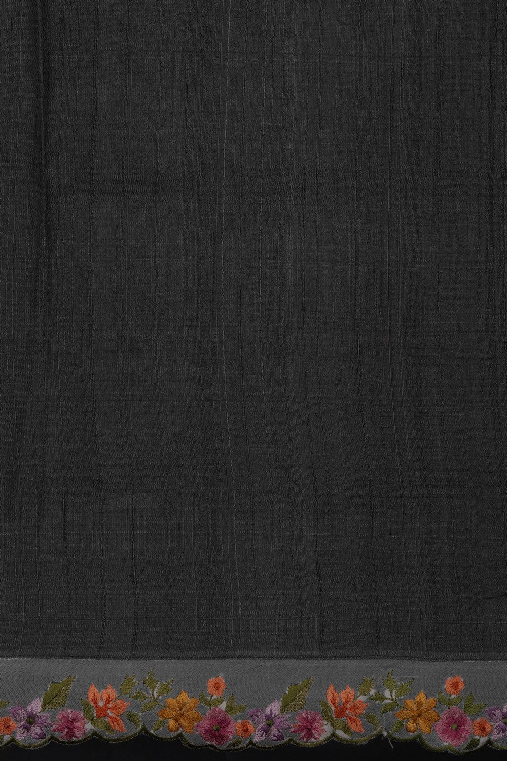 Image of Tussar Silk Saree With Beautiful Kasuti Embroidery Work