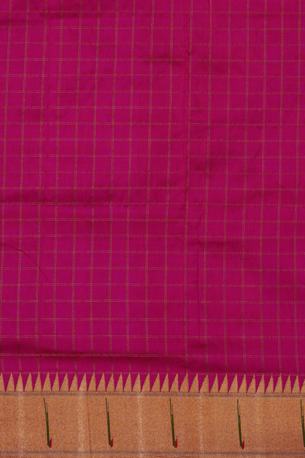 Image of Pink Paithani Silk Saree