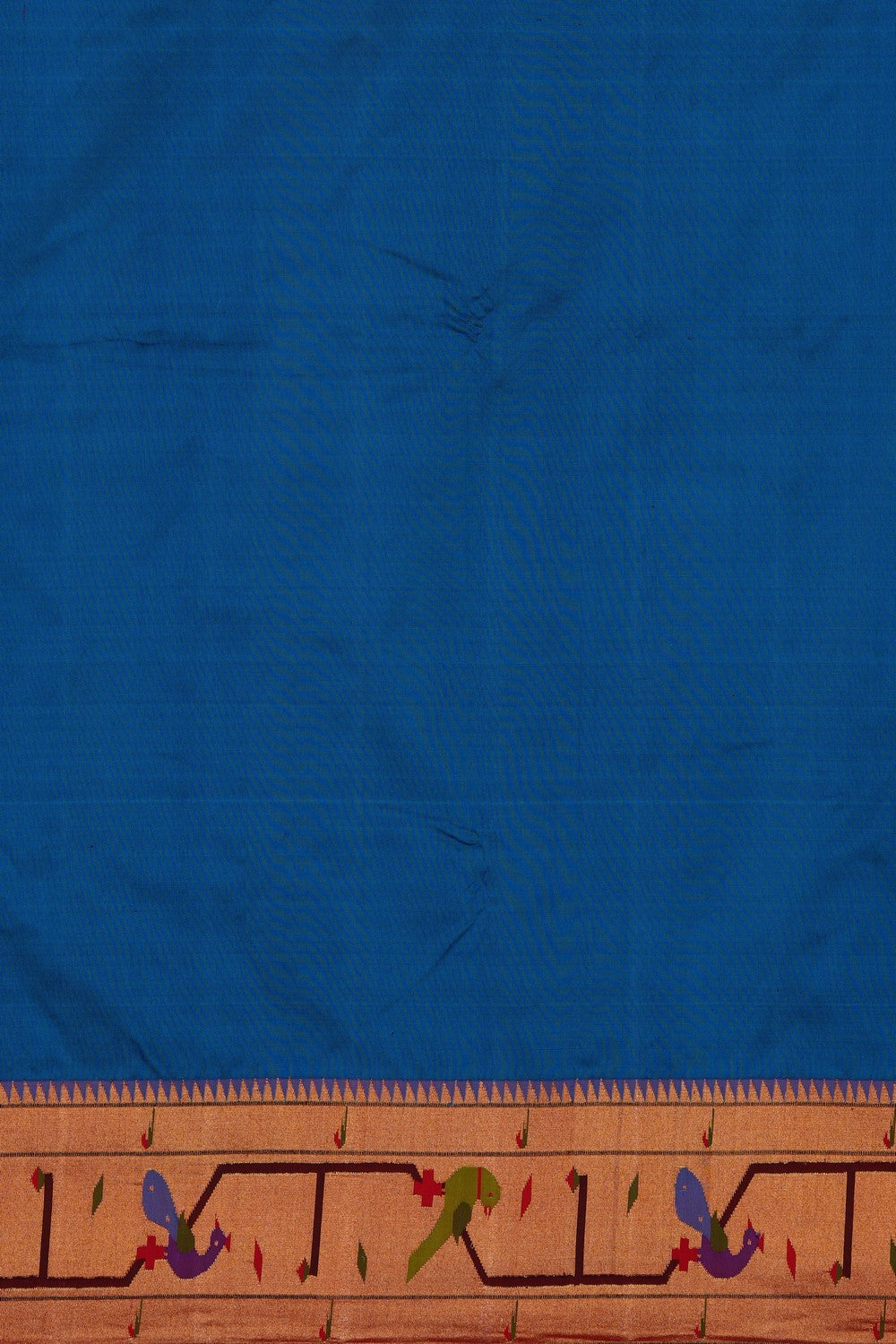 Image of Blue Paithani Silk Saree