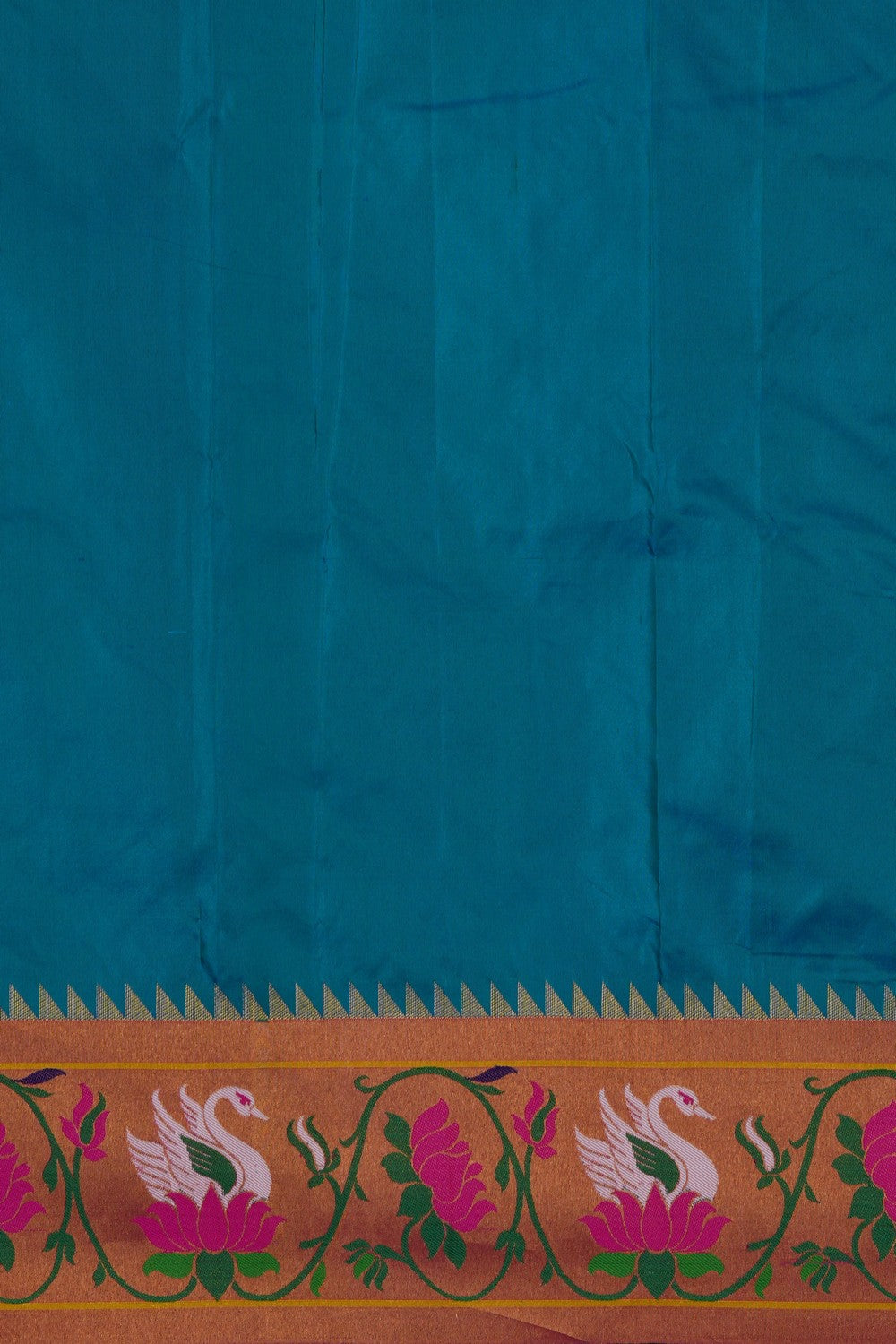 Image of Blue Paithani Silk Saree