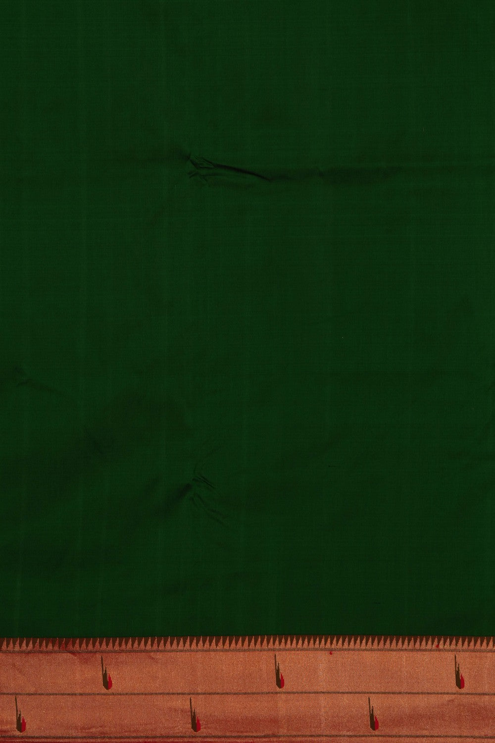 Image of Green Paithani Silk Saree
