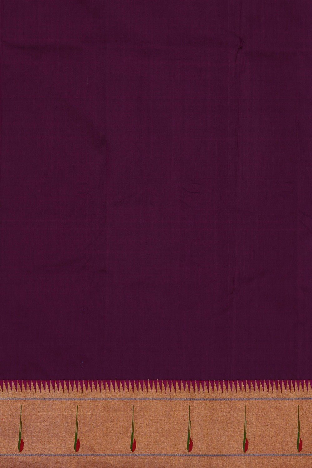 Image of Purple Paithani Silk Saree