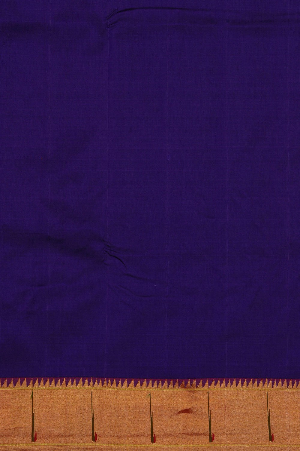 Image of Royal Purple Paithani Silk Saree