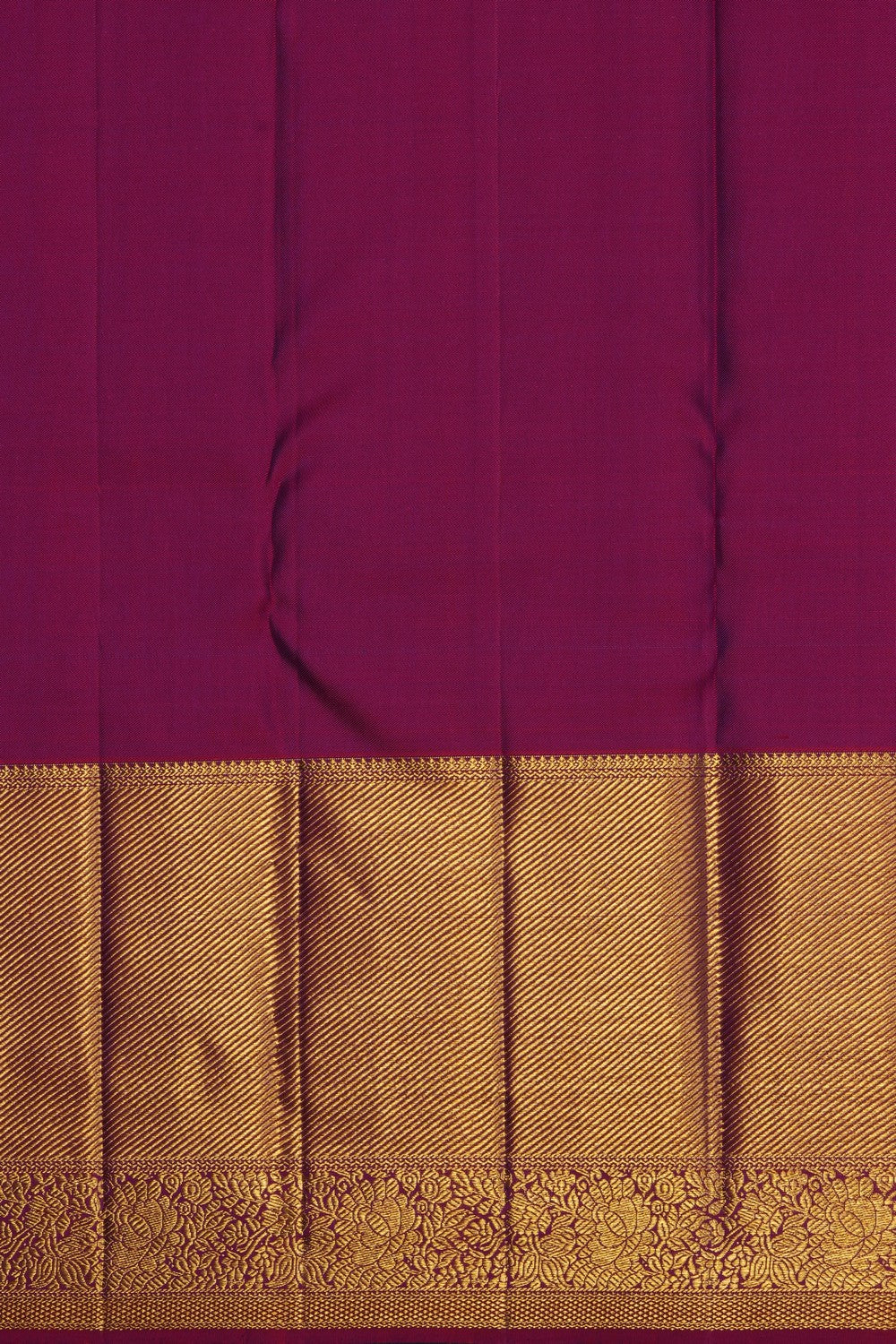 Image of Magenta Kanchipattu Brocade Saree