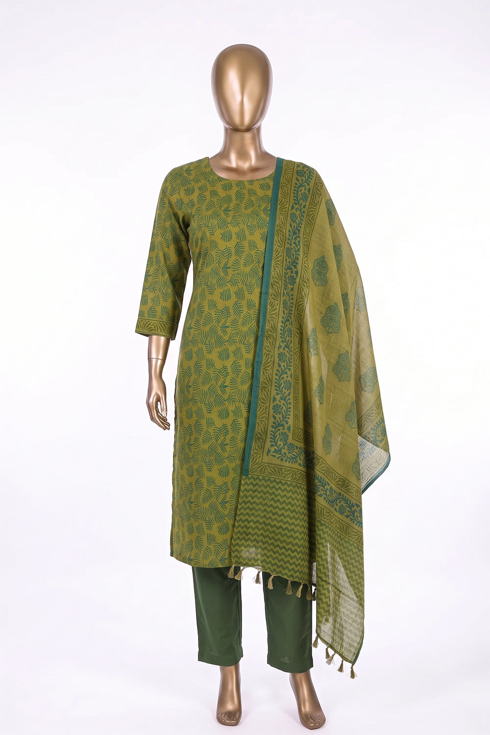 Image of Unstitched Suit Set Fabric (2 Pcs Set)