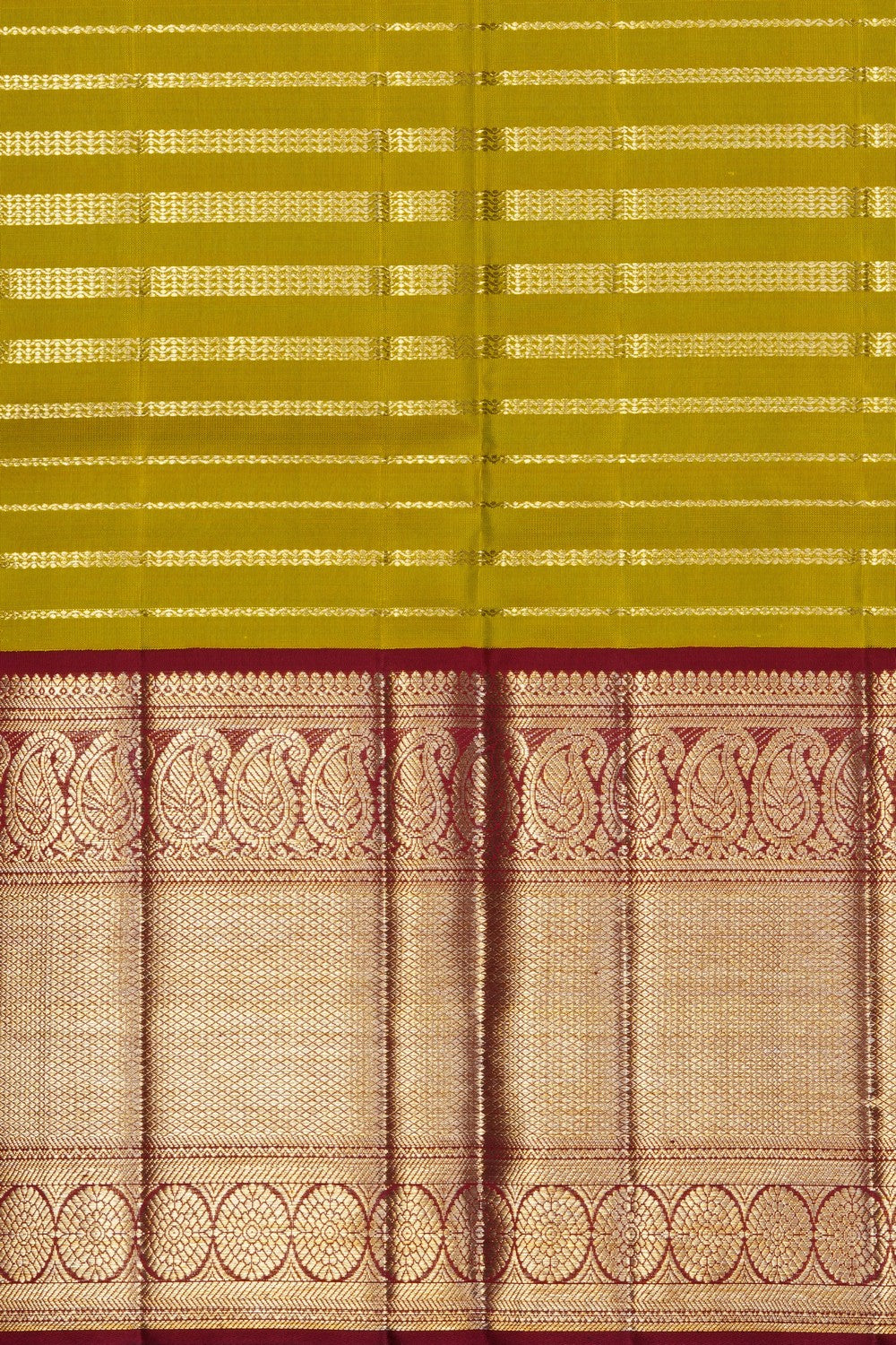 Image of Kanchipattu Pavada Unstitched Set