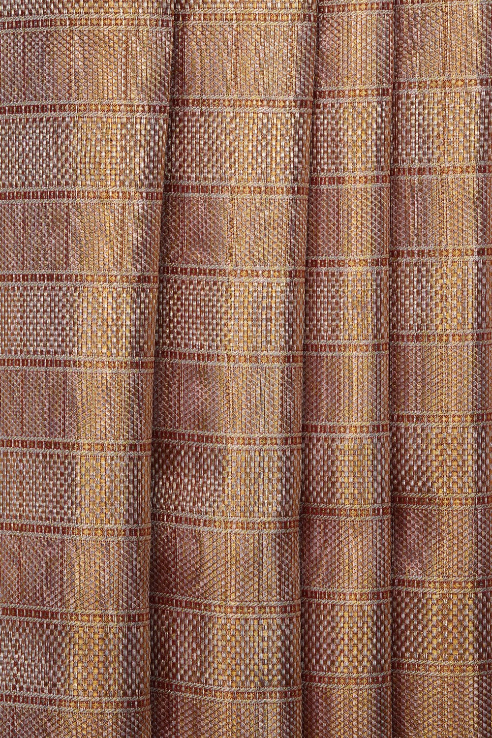 Image of Gold Kanchipattu Brocade Tissue Saree