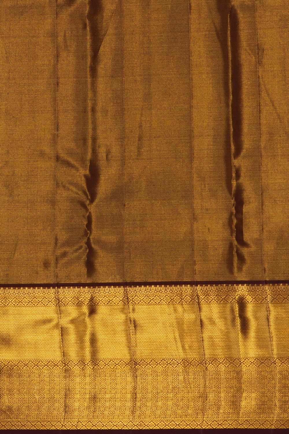 Image of Gold Kanchipattu Tissue Brocade Saree