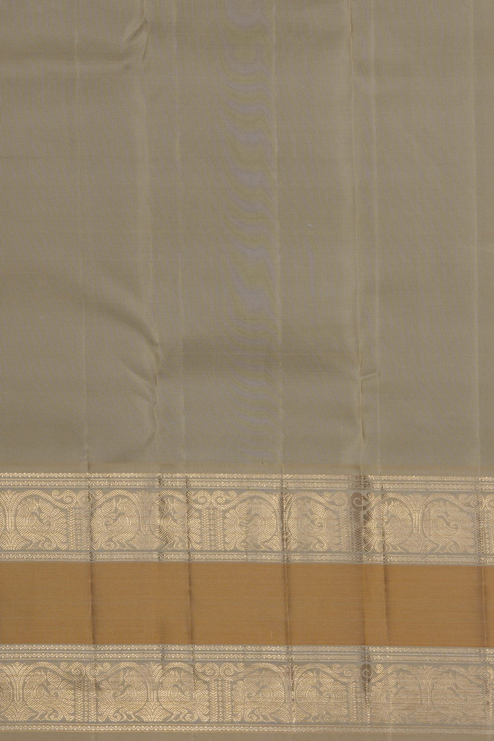 Image of Caramel Brown Kanchipattu Brocade Saree