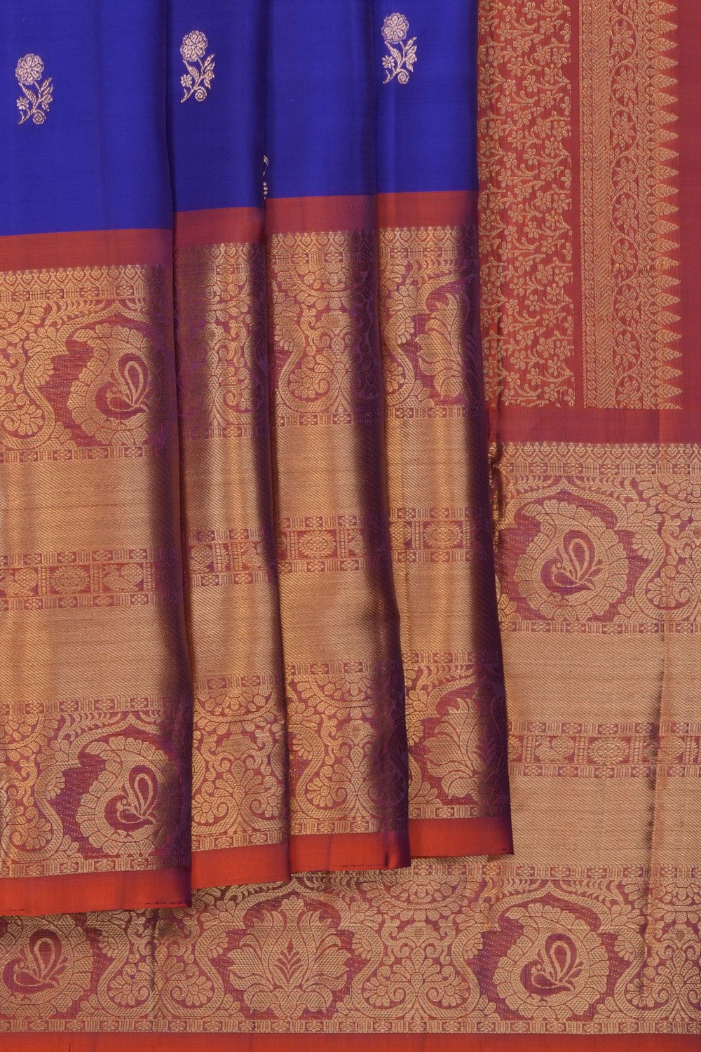 Image of Royal Purple South Silk Saree