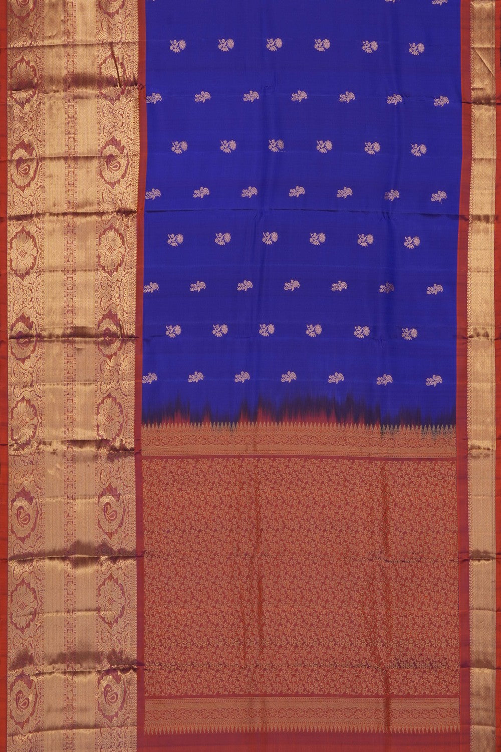 Image of Royal Purple South Silk Saree