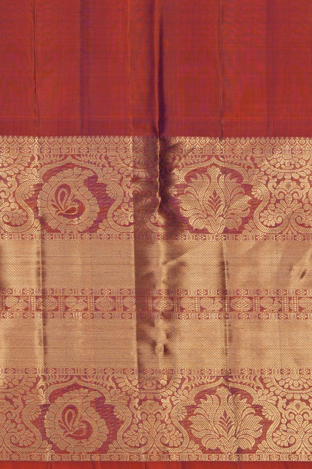 Image of Royal Purple South Silk Saree