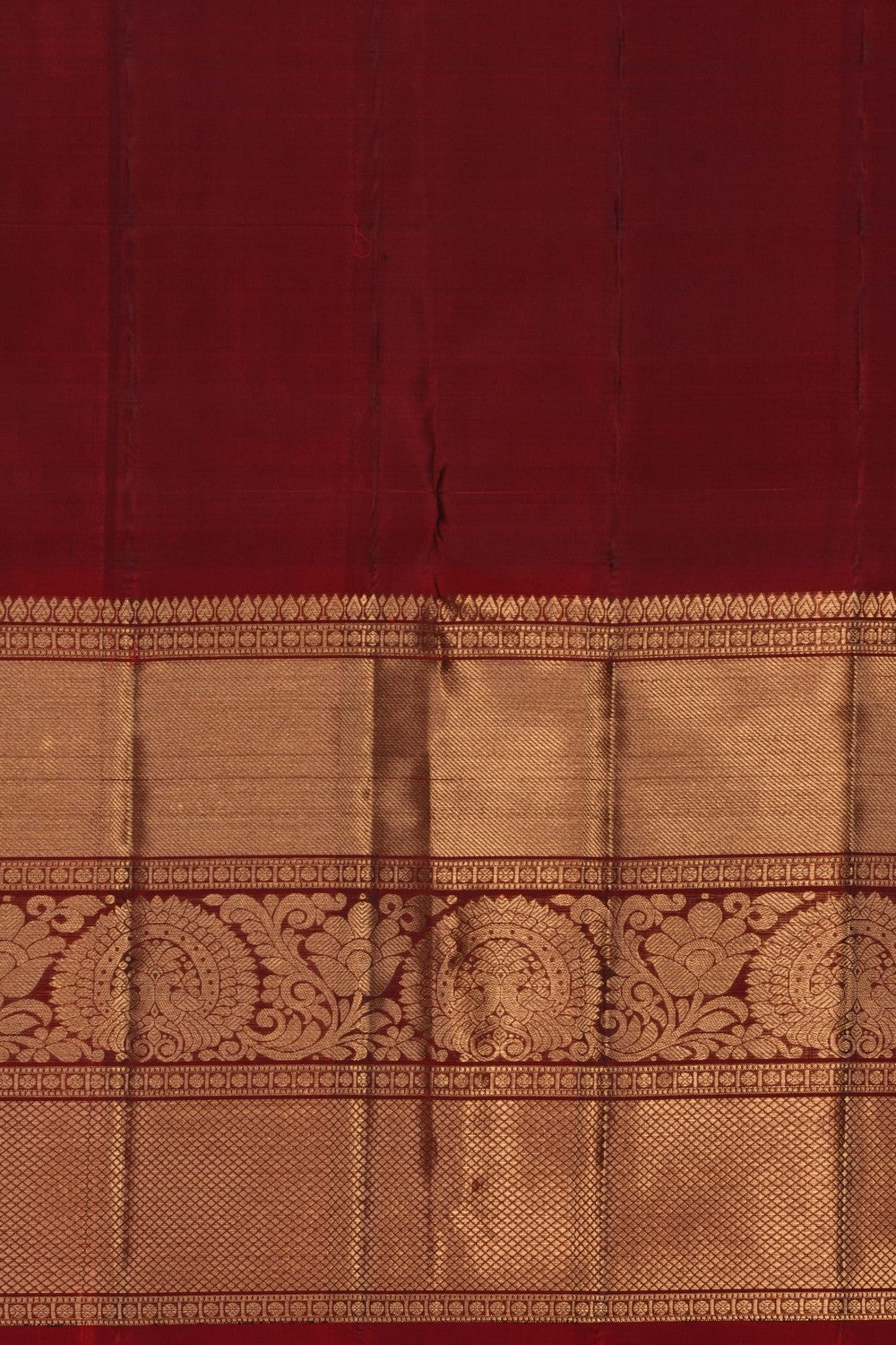 Image of Green South Silk Kattam Saree
