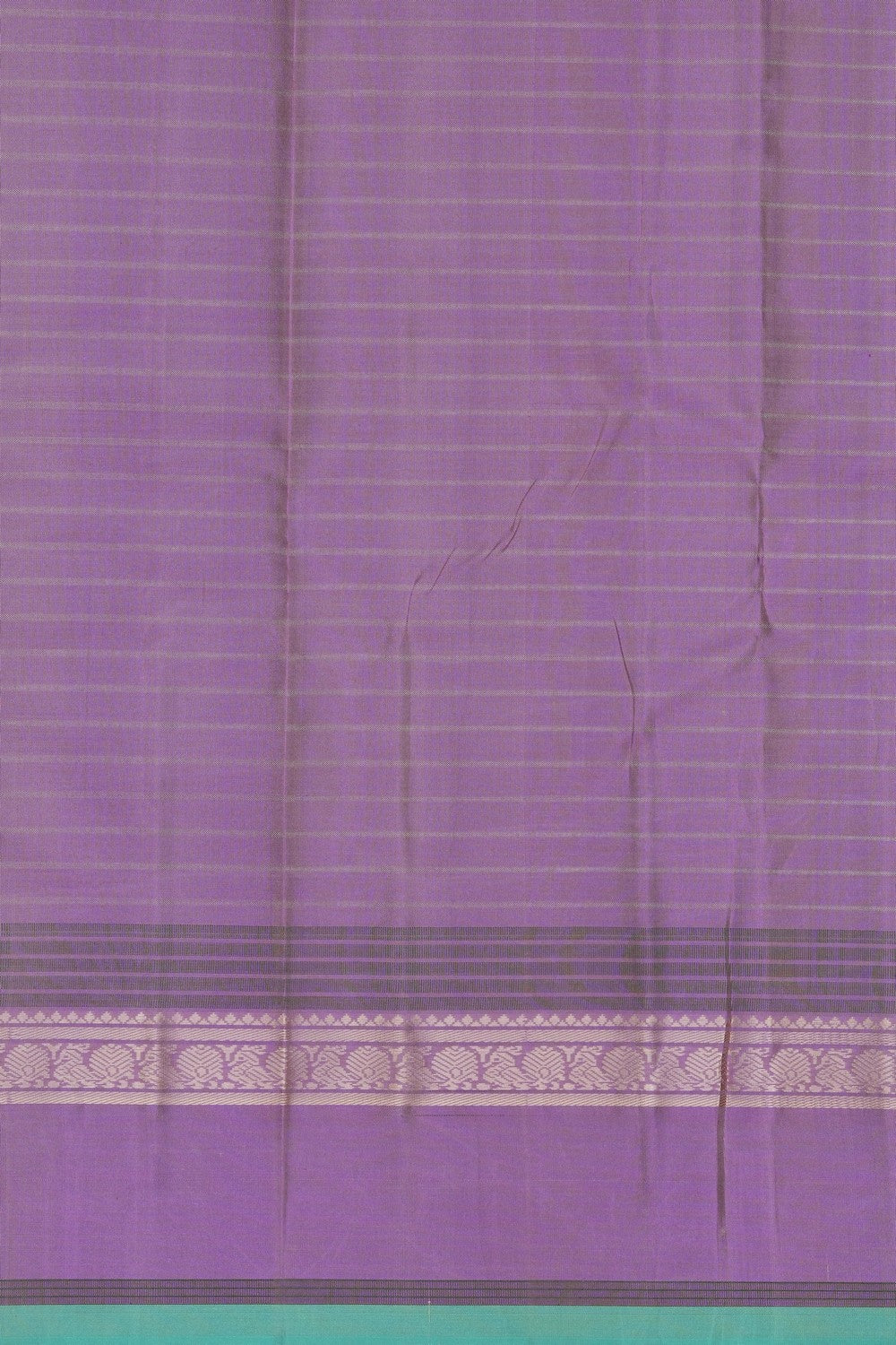 Image of Cream Kanjivaram Silk Stripes Saree